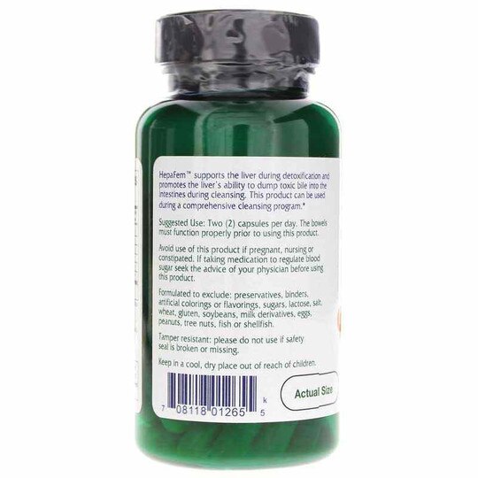 HepaFem Pro, 60 Veg Capsules, VTAP