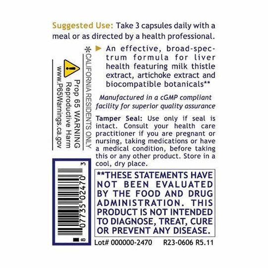 HepatoVen Detoxification and Liver Support , 60 Capsule, PRL