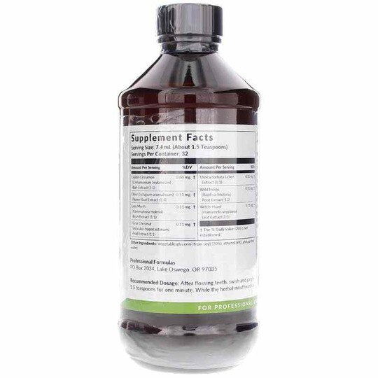 Herbal Mouthwash, 8 Oz, PCHF