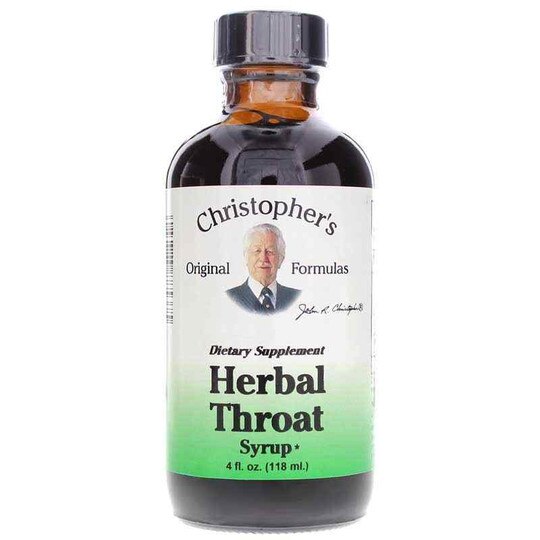 Herbal Throat Syrup, 4 Oz, DRC