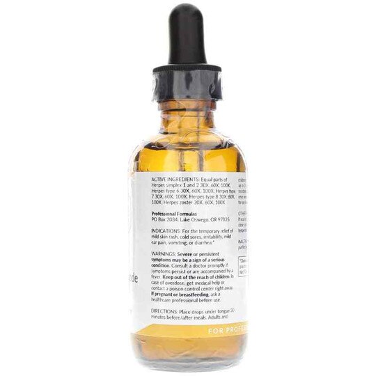 Herpetic Nosode Drops, 2 Oz, PCHF