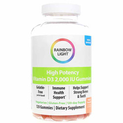 High Potency Vitamin D3 2,000 IU Gummies 1