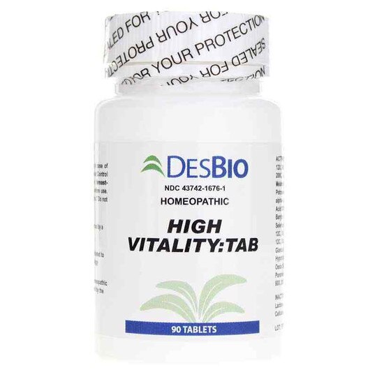 HIGH Vitality Tablets, 90 Tablets, DB