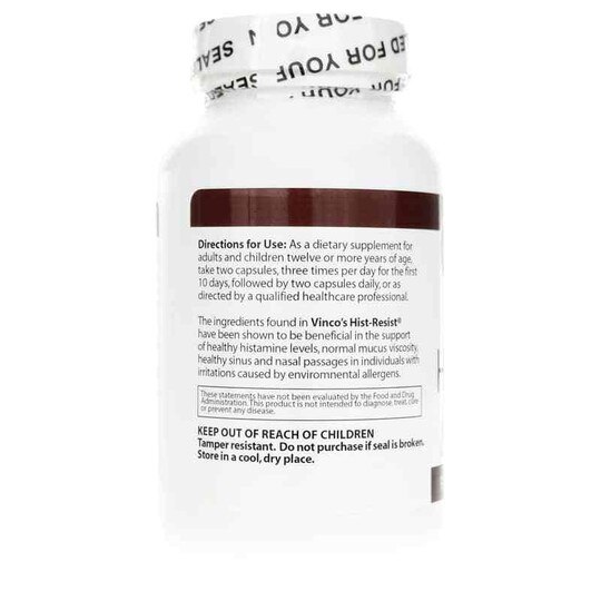 Hist-Resist, 120 Veg Capsules, VNC