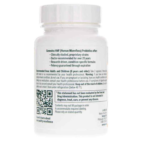 HMF Capsules Probiotic, 60 Veg Capsules, GEN