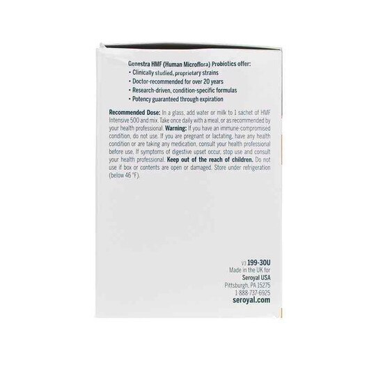 HMF Intensive 500 Probiotic, 30 Sachets, GEN