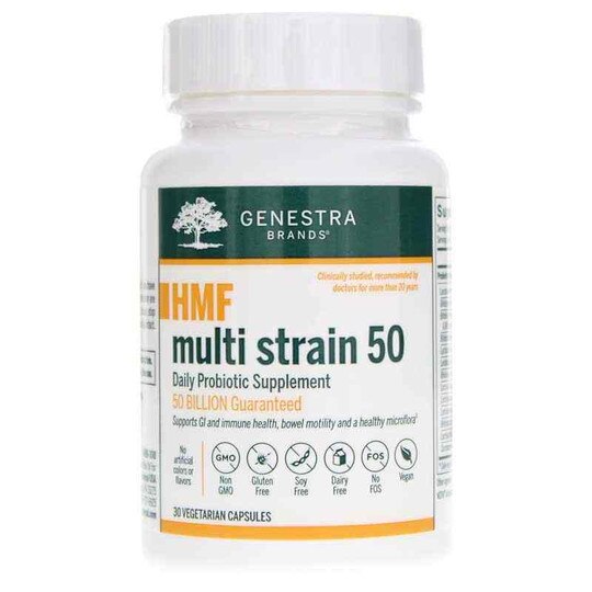 HMF Multi Strain 50 Probiotic, 30 Veg Capsules, GEN