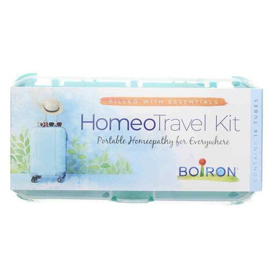 HomeoTravel Kit Filled, 16 Tubes, BOR