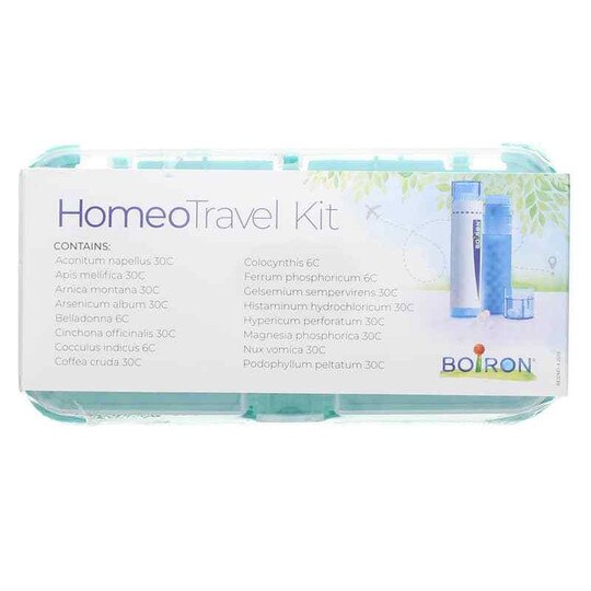 HomeoTravel Kit Filled, 16 Tubes, BOR