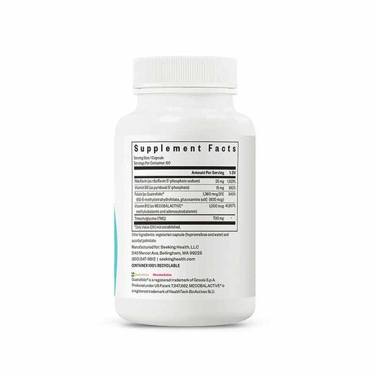 Homocysteine Nutrients, 60 Veg Capsules, SKH