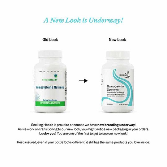 Homocysteine Nutrients, 60 Veg Capsules, SKH