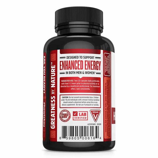 Horny Goat Weed, 60 Veg Capsules, ZHO