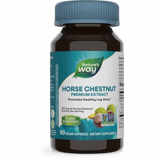 Horse Chestnut 250 Mg, 90 Vegan Capsules, NWA