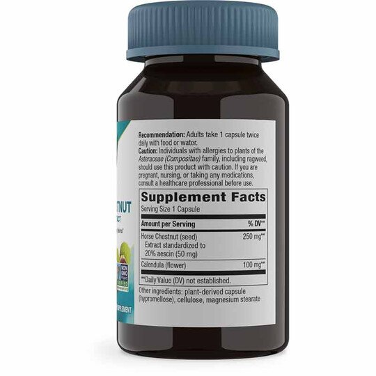 Horse Chestnut 250 Mg, 90 Vegan Capsules, NWA
