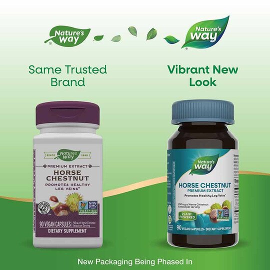 Horse Chestnut 250 Mg, 90 Vegan Capsules, NWA