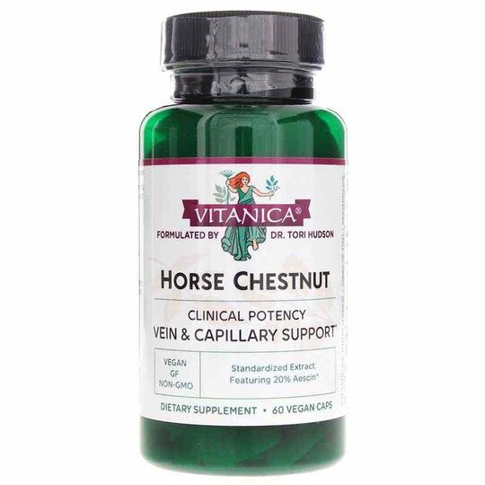 Horse Chestnut, 60 Veg Capsules, VTA