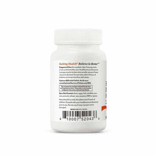 Hydroxo B12 with Folinic Acid, 60 Lozenges, SKH