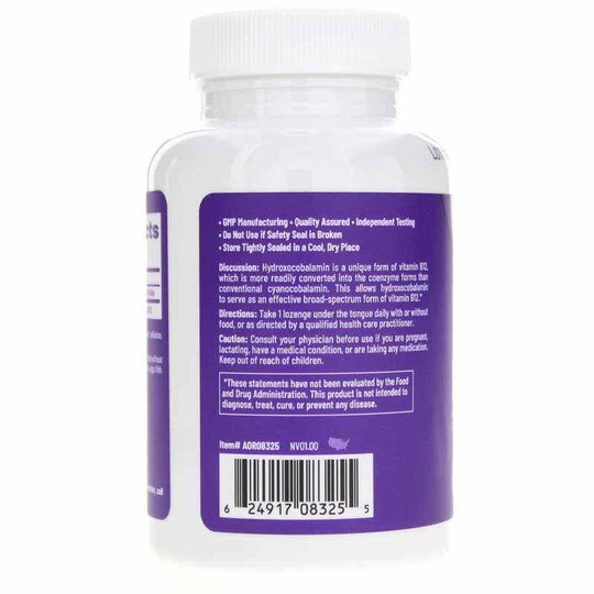 Hydroxy B-12, 60 Lozenges, AOR