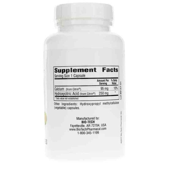 Hydroxy Citrate, 120 Veg Capsules, BTP