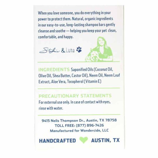 Hypoallergenic Shampoo Bar for Pets, 1 Bars, WND