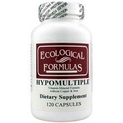 Hypomultiple Vitamin-Mineral Formula without Copper & Iron