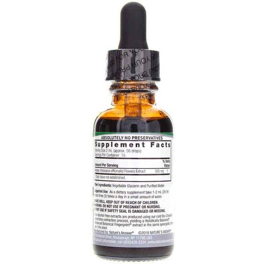 Hyssop Flower Extract Alcohol-Free, 1 Oz, NAN