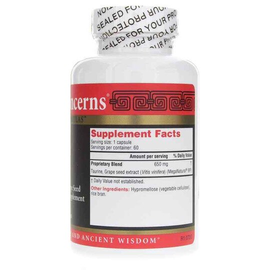 IBP Taurine & Grape Seed Extract, 60 Capsules, HLC
