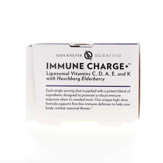 Immune Charge+ Shots Box, 12 Single Serving Bottles, QSS