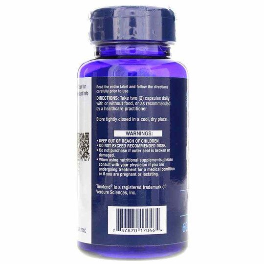Immune Modulator with Tinofend, 60 Veg Capsules, LFE