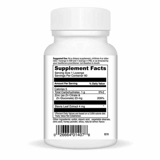 Immuni-Z Natural Lemon Flavor, 60 Lozenges, LTD