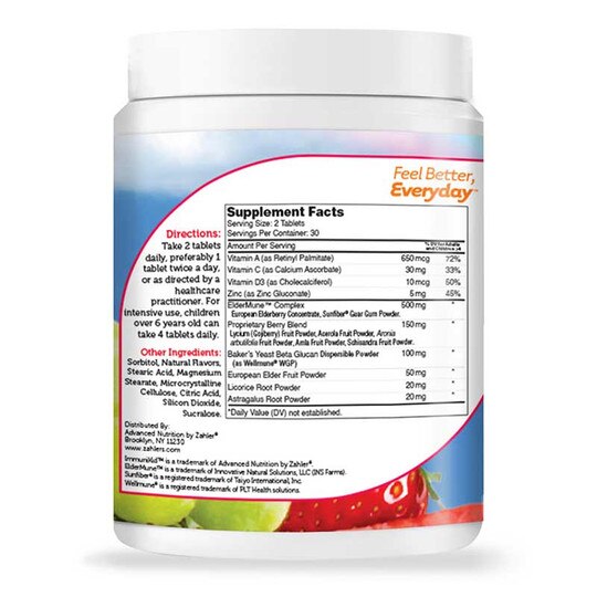 ImmuniKid, 60 Chewable Tablets, ZHL