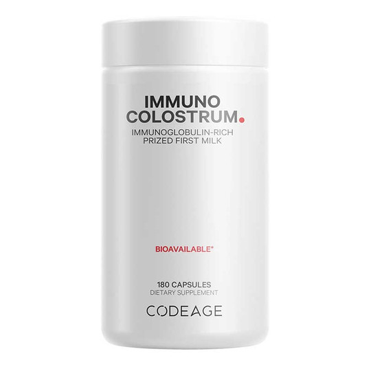 Immuno Colostrum, 180 Capsules, CDE