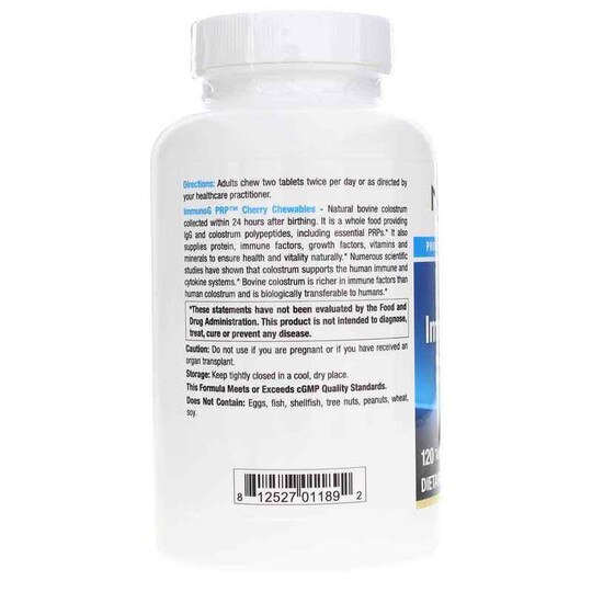ImmunoG PRP Chewable Cherry Flavor, 120 Chewable Tablet, NUM
