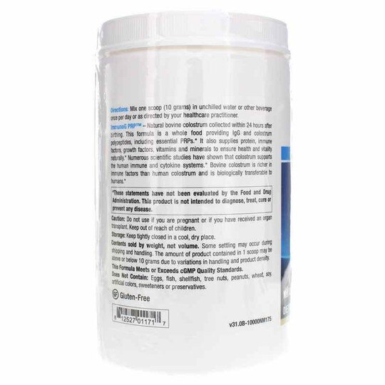 ImmunoG PRP Powder, 10.58 Oz, NUM