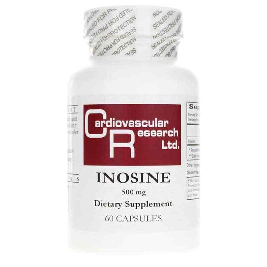 Inosine 500 Mg, 60 Capsules, CR