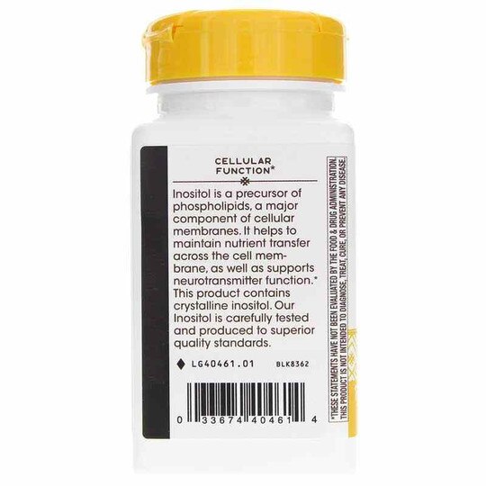 Inositol 500 Mg, 100 Capsules, NWA