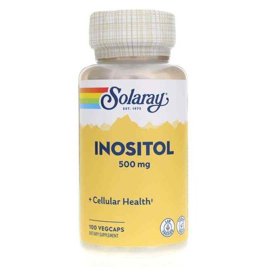 Inositol 500 Mg, 100 Veg Capsules, SLR