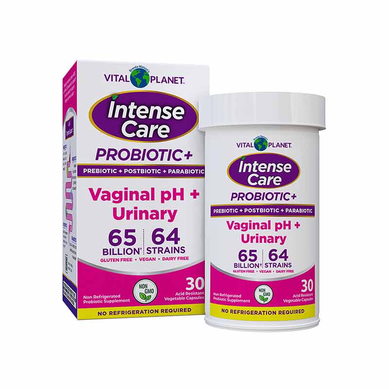 Intense Care Probiotic Vaginal pH + Urinary, Vital Planet