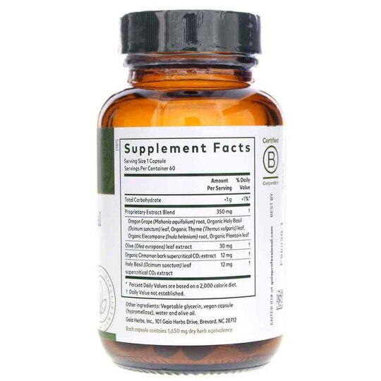 Intestinal Fungal Balance, 60 Liquid Phyto Caps, GPS