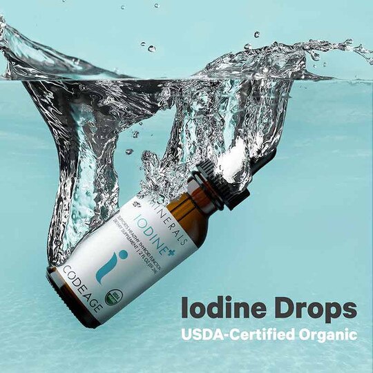 Iodine + Organic, 2 Oz, CDE