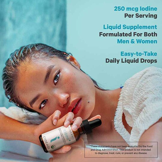Iodine + Organic, 2 Oz, CDE