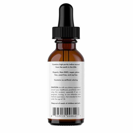 Iodine + Organic, 2 Oz, CDE