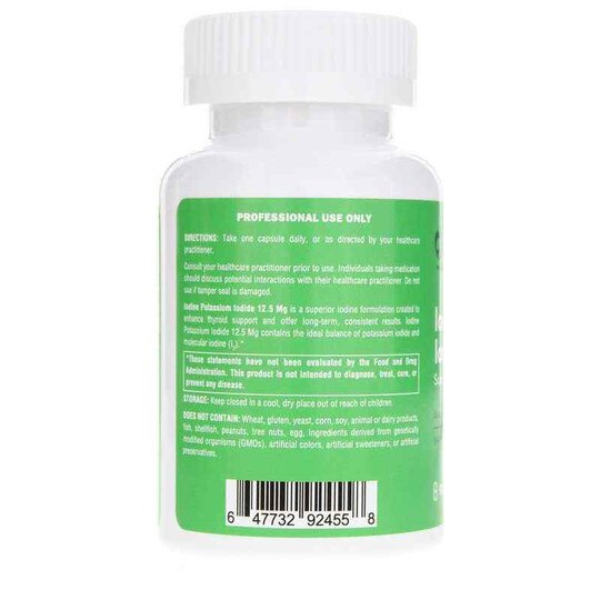 Iodine Potassium Iodide, 90 Veg Capsules, NHC
