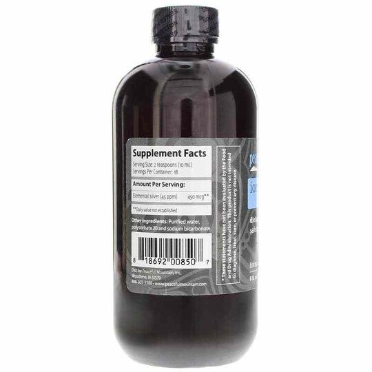 Ionic Colloidal Silver, 6 Oz, PCM