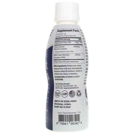 Ionic Plant Minerals, 17 Oz, TMR