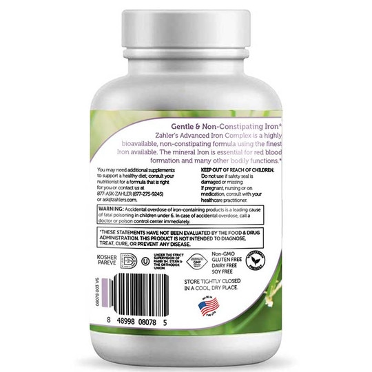 Iron Complex, 100 Capsules, ZHL