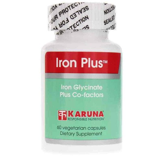 Iron Plus, 60 Veg Capsules, KRU