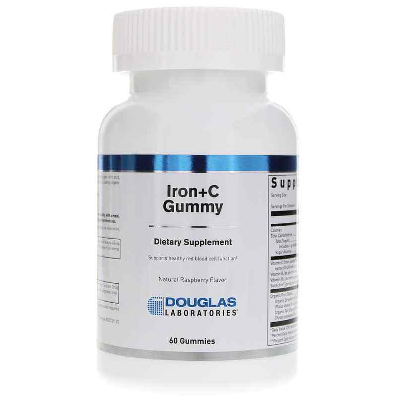 Iron + C Gummy, Douglas Laboratories