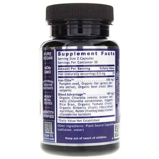 Iron Support, 60 Veg Capsules, QNL