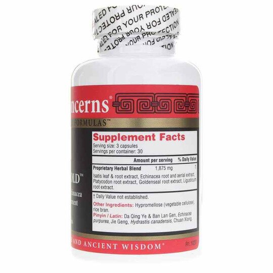 Isatis Gold Goldenseal & Echinacea, 90 Capsules, HLC